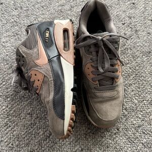 Nike Air Max Women's Sneakers - Taupe and Black